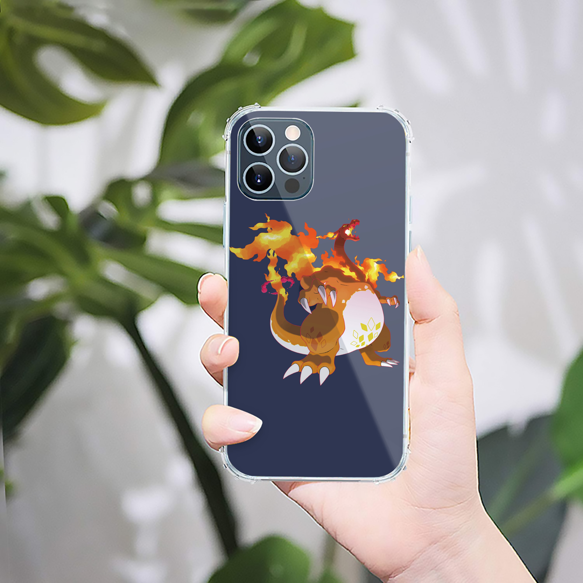 （画像用） ポケットモンスター Pokémon 【iPhone 12シリーズ対応】透明スマホケース（クリアソフトケース）